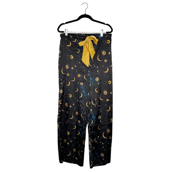 NWT Beach Riot Lee Ann & Brook Pajama Set Women's in Gold Celestial Size Medium - Picture 7 of 9